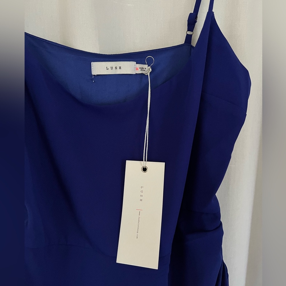 Lush Electric Blue Dress